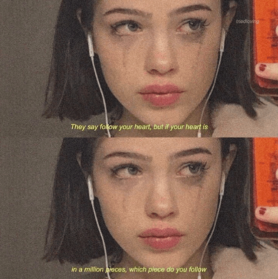 An old internet meme about being nicer to one's self